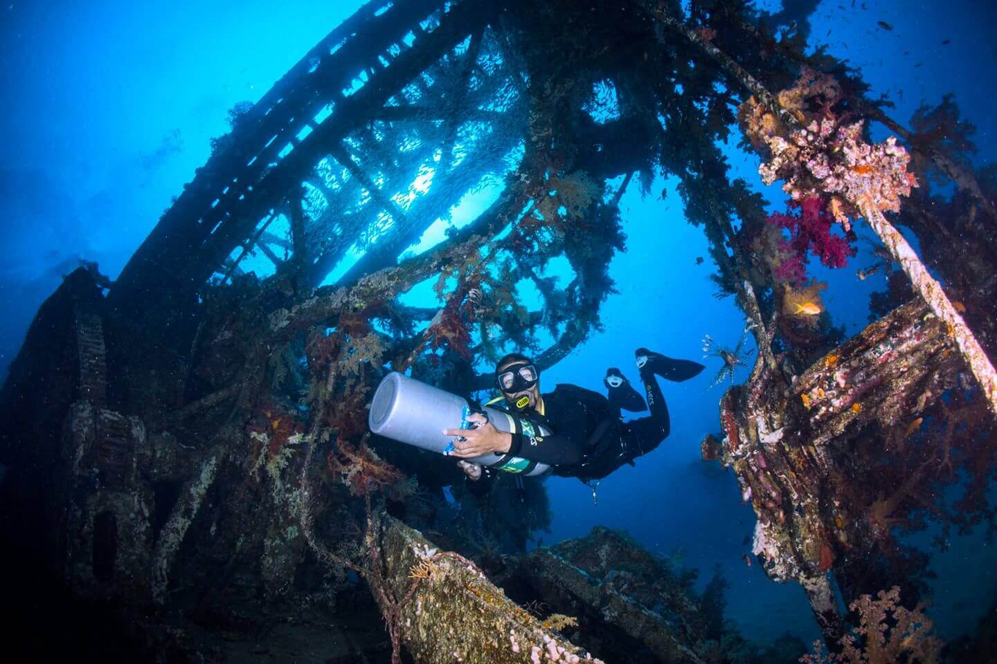 Sidemount Diver