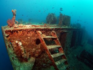 SS Thistlegorm, a must see wreck when diving Sharm El Sheikh