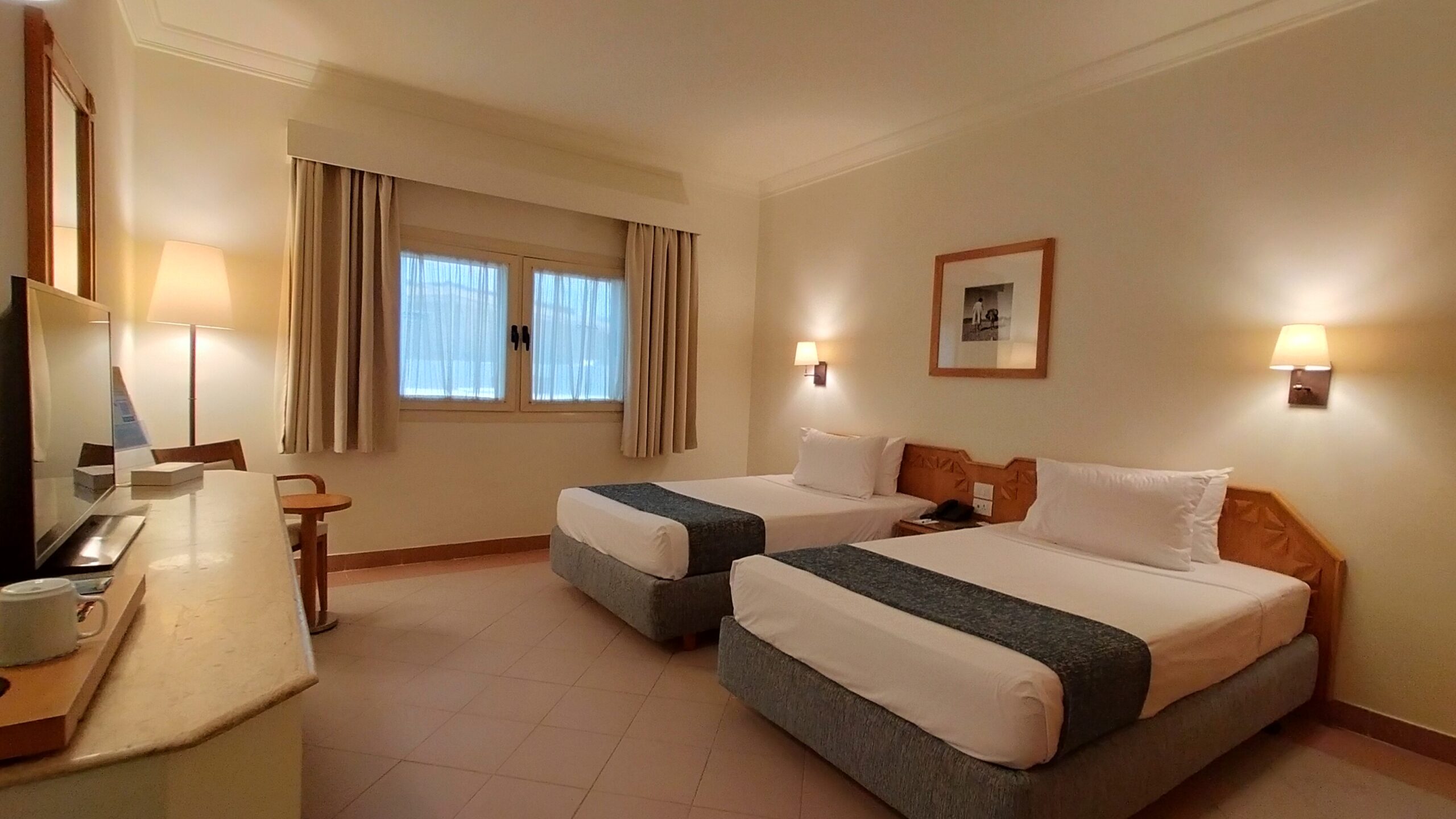 Camel Resort - Twin Back View Bedroom. Sharm El Sheikh