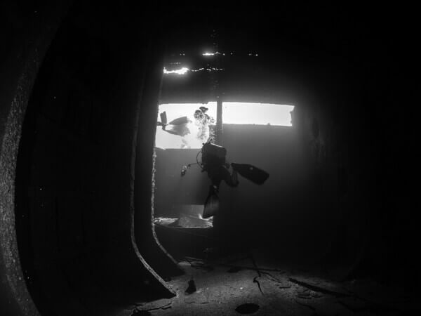 wreck diving in Egypt