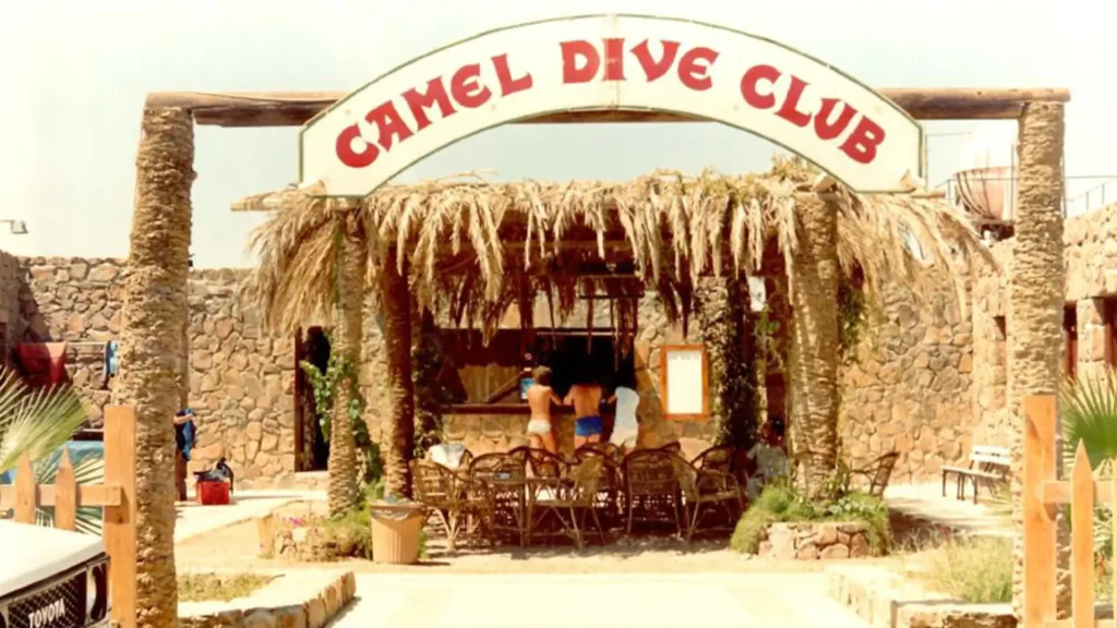 Camel Dive Club in 1986 Camel Dive Club in 1986