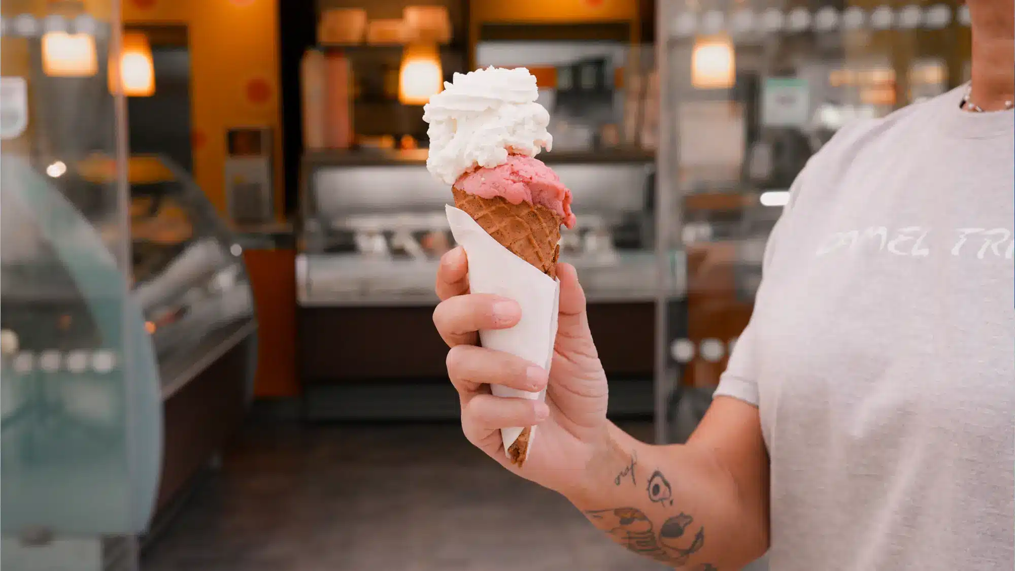 Ice cream at Vanilla
