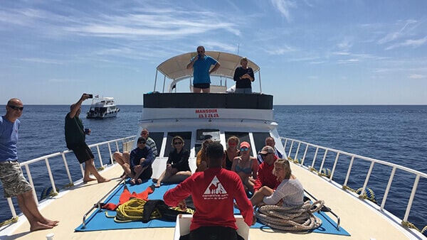 boat diving Sharm El Sheikh