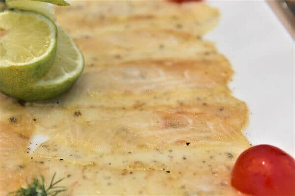 Starter Pomodoro Restaurant - Fish Carpaccio