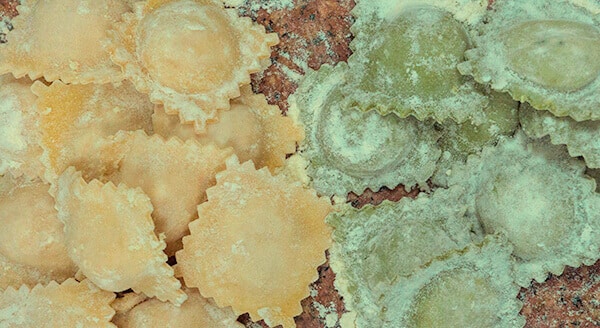 Handmade Ravioli exceptional cuisine. Pomodoro Naam Bay